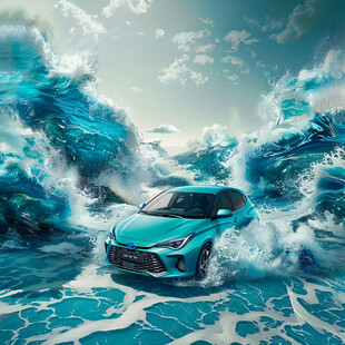 乘风破浪立体效果