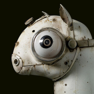 后现代机械科幻装饰品