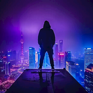 创意夜景合成