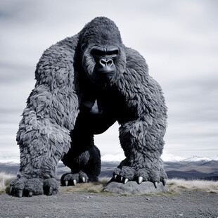 霸气大猩猩形象