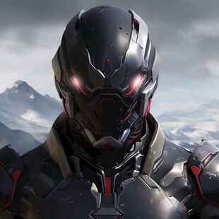 未来机甲人物形象