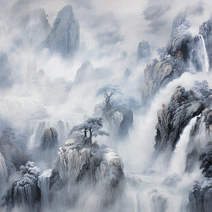 迎客松酒店客厅背景