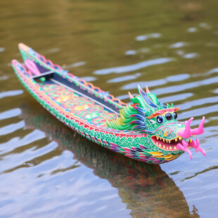 纸扎龙舟