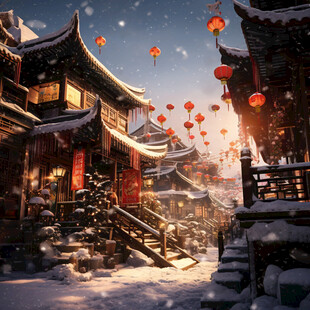 中国风场景