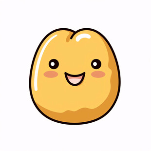 笑脸薯素材