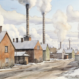 工业场景工业题材