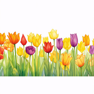 郁金香二方连续