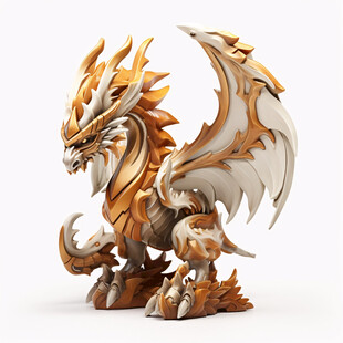 q版龙卡通龙造型