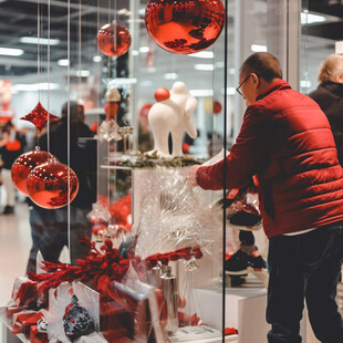 新年装饰布展