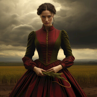 风流寡妇瓦伦西娜服装