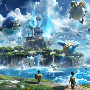 梦幻童话世界景观