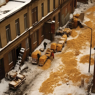 城市除雪