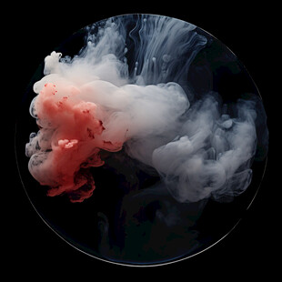 复杂烟雾动感曲线