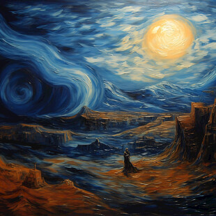 海洋流体画宇宙