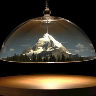 水晶球里的风景