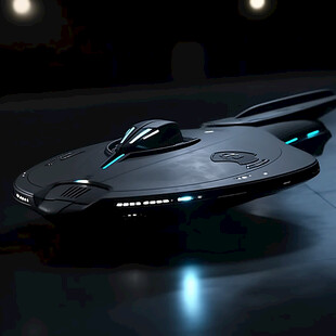未来飞碟科幻造型
