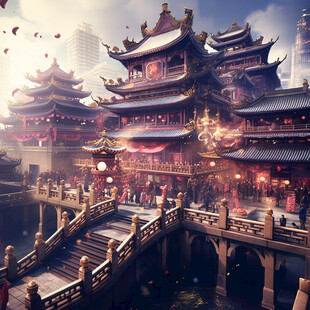 大唐盛世场景