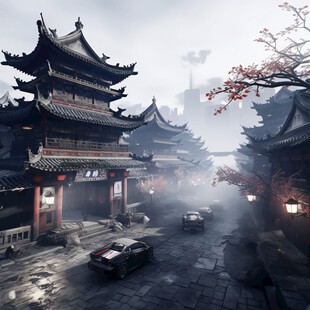 中国风场景