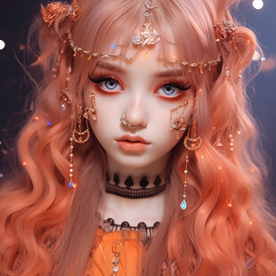 厚涂少女