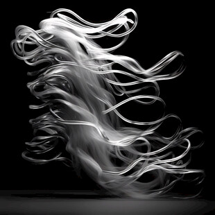 动感烟雾线条