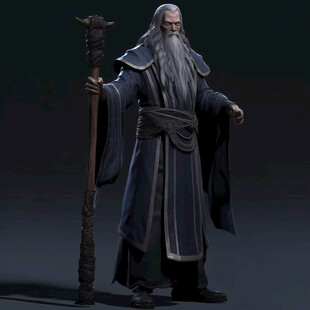 古代老人古装老人