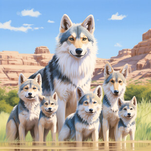 团队狼群狼族文化