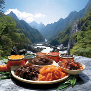 野外餐饮素材