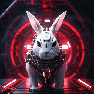 赛博朋克兔子