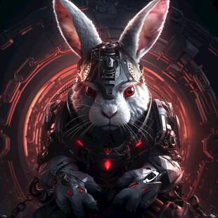 机械兔形象设计