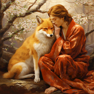 狐狸精插画