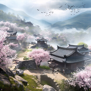中国风场景