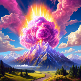 云层云彩彩霞海报