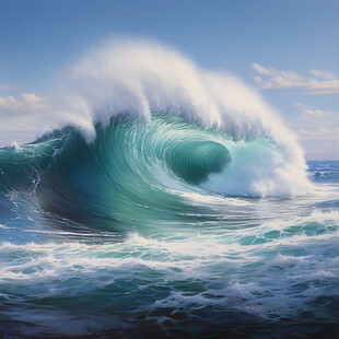 乘风破浪立体效果