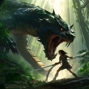 游戏海报龙之尾