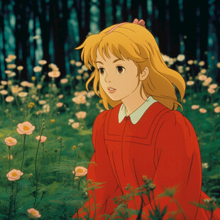 蒲公英的约定女孩插图