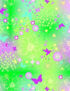 花纹花卉
