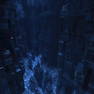 超现实虚空间立体城市