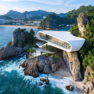 意大利悬浮岛设计