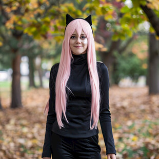 只有一个人构成服装的中年妇女