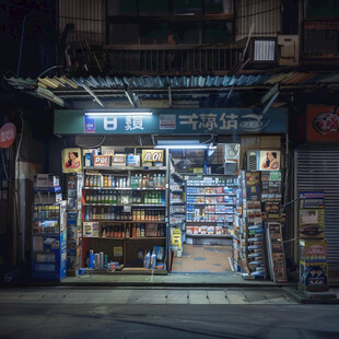 夜晚便利店