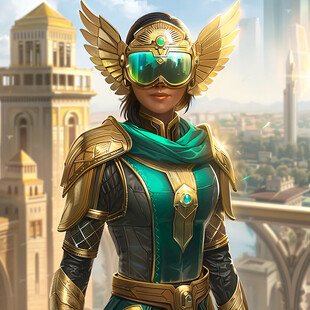 卡通女罗马战士带基模带服装一套