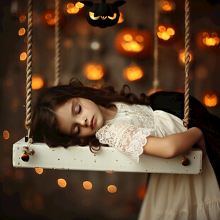 唯美浪漫小女孩