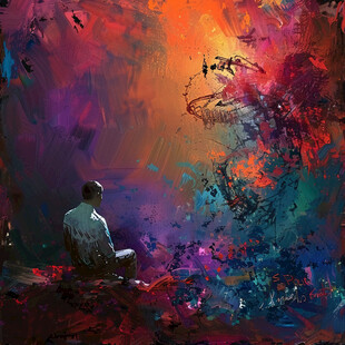 意境遐想空间绘画