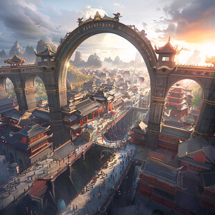 大唐盛世场景