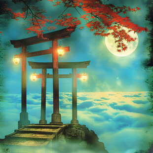 梦幻中秋节场景