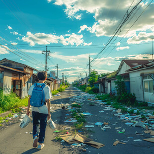 日本街景日本街区