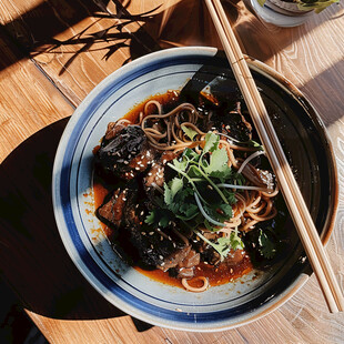 红烧牛肉面美食美味