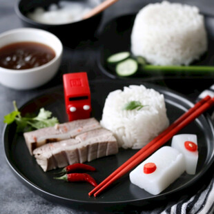 卤鹅肉饭套餐