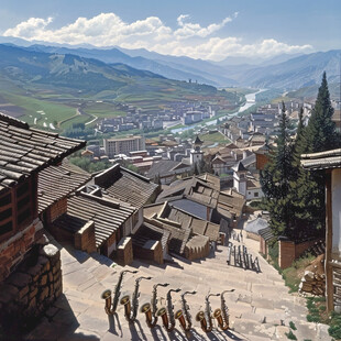 茶马古道场景复原