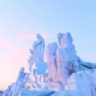 冰雪节雪雕